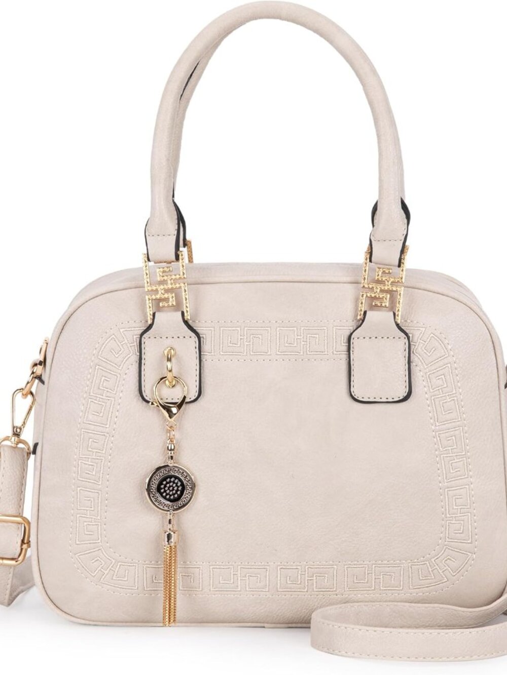 Small Purses for Women Tassel Crossbody Satchel Handbag with Detachable Shoulder